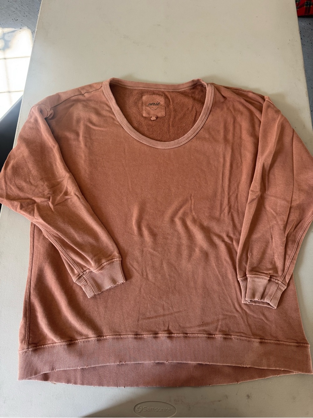 Aerie sweatshirt- brown